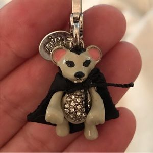 Rare Juicy Couture Limited Edition 2011 Mouse Dracula Bracelet Charm